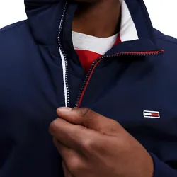 Blouson homme Tommy Jeans Essential padded Bleu - ZESHOES