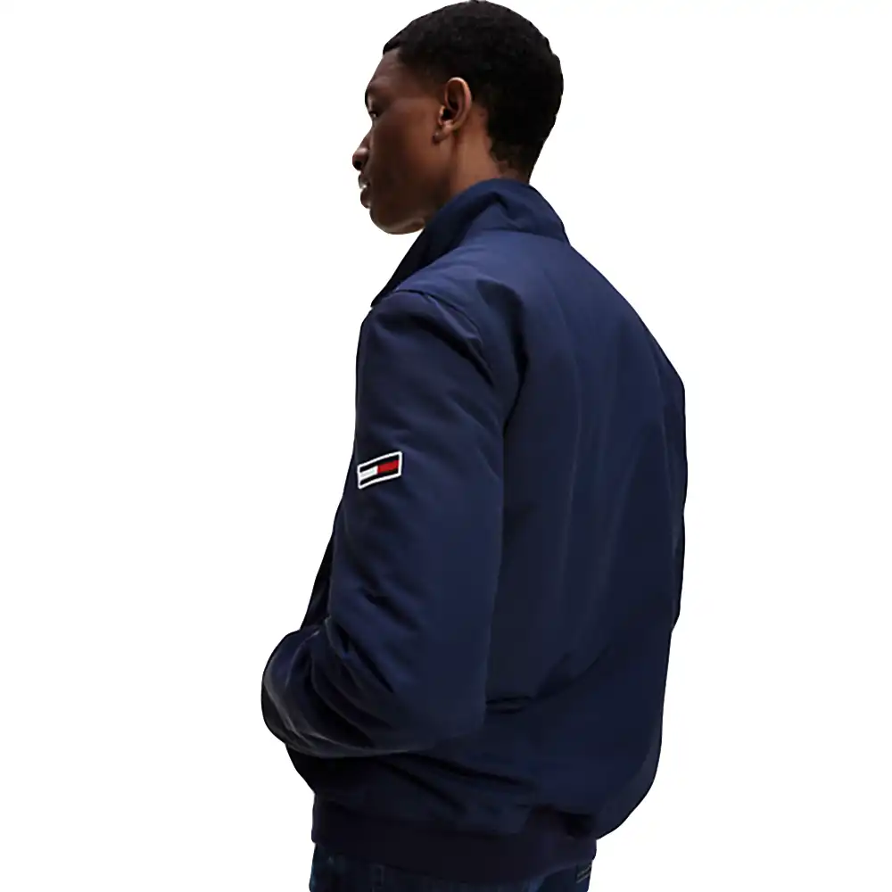 Blouson homme Tommy Jeans Essential padded Bleu - ZESHOES