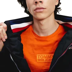 Blouson homme Tommy Jeans Essential padded jacket Noir - ZESHOES