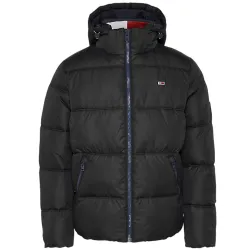Doudoune homme Tommy Jeans Essential poly jacket Noir - ZESHOES