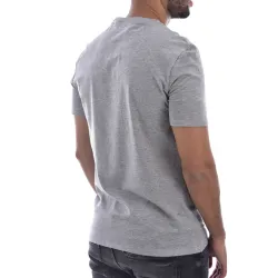 T shirt manche courte homme Guess Est 1981 Gris - ZESHOES