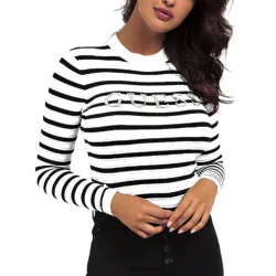 Pull femme Guess Rhinestones front Zebre - ZESHOES