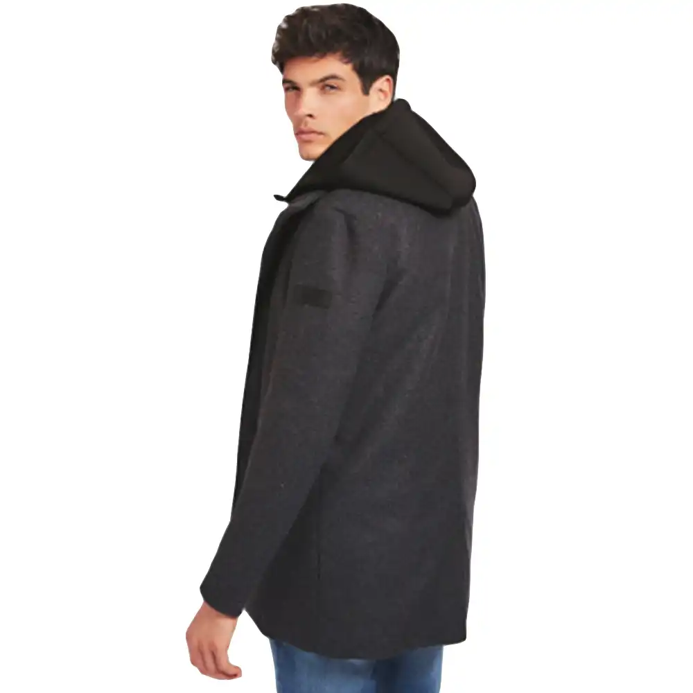 Parkas homme, manteau Guess Urbain Gris - ZESHOES Parkas homme, manteau Guess Urbain Gris - ZESHOES