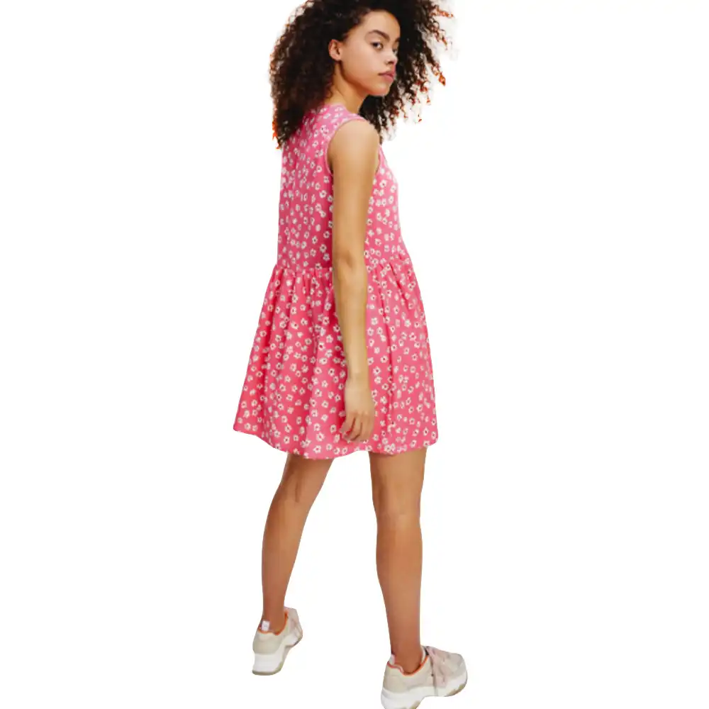 Robe femme Tommy Jeans Taille drop Rouge - ZESHOES