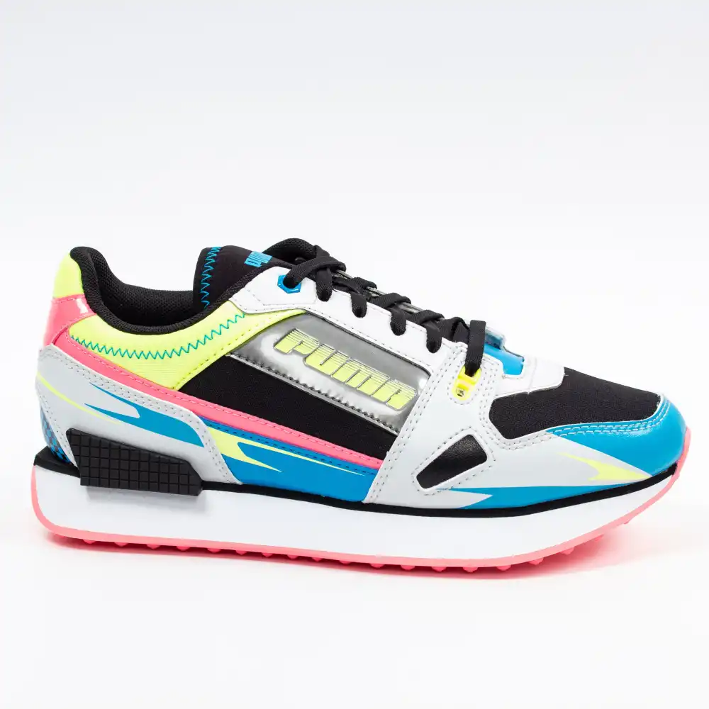 Basket de ville basse femme Puma Mile rider sunny Multicolor - ZESHOES