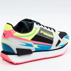 Basket de ville basse femme Puma Mile rider sunny Multicolor - ZESHOES