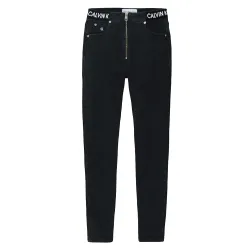Jeans femme Calvin Klein Super skinny Noir - ZESHOES