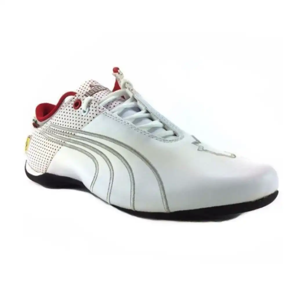 Basket basse homme Puma Future Cat Ferrari Blanc - ZESHOES