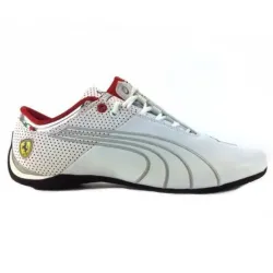 Basket basse homme Puma Future Cat Ferrari Blanc - ZESHOES Basket basse homme Puma Future Cat Ferrari Blanc - ZESHOES