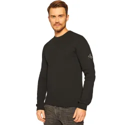 Pull homme Calvin Klein Classic CK Noir - ZESHOES