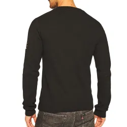 Pull homme Calvin Klein Classic CK Noir - ZESHOES