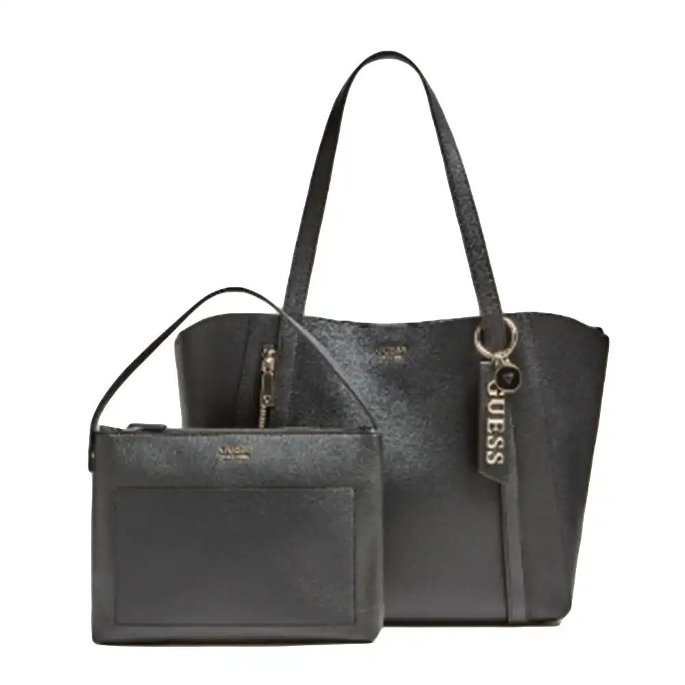 Sac a main femme Guess Model naya Noir - ZESHOES