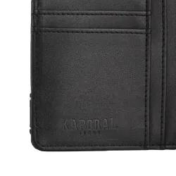 Portefeuille homme Kaporal Lipot man Noir - ZESHOES Portefeuille homme Kaporal Lipot man Noir - ZESHOES