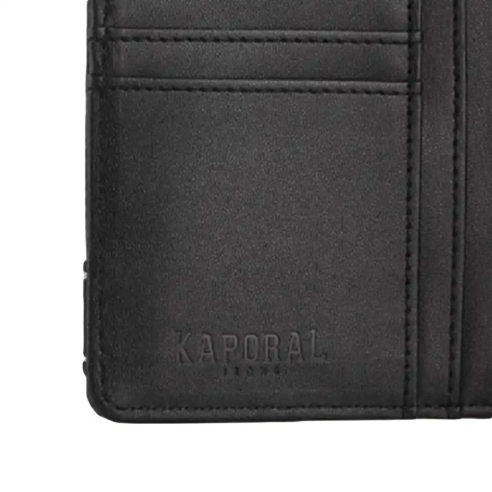 Portefeuille homme Kaporal Lipot man Noir - ZESHOES Portefeuille homme Kaporal Lipot man Noir - ZESHOES