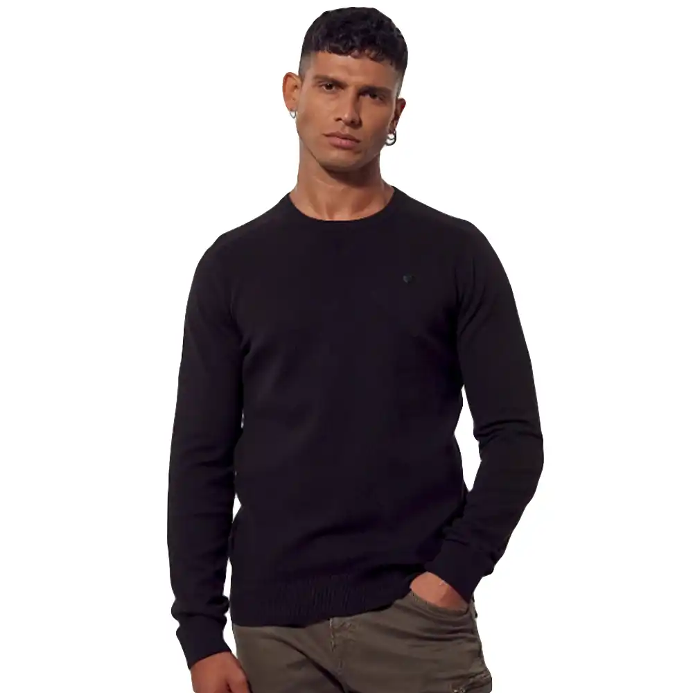 Sweat shirt homme Kaporal Dipak Noir - ZESHOES