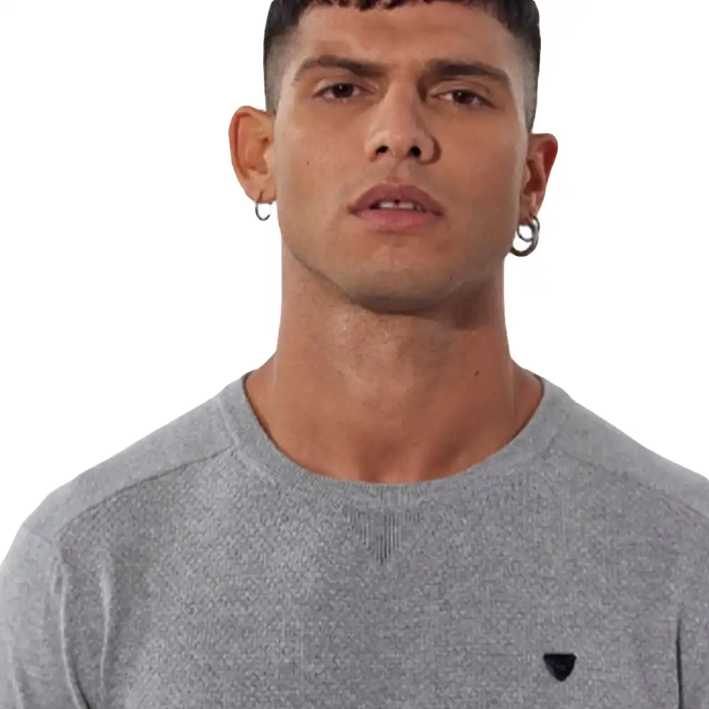 Sweat shirt homme Kaporal Dipak Gris - ZESHOES Sweat shirt homme Kaporal Dipak Gris - ZESHOES