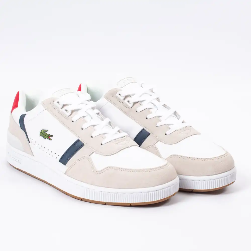 Basket de ville basse homme Lacoste Logo lth Blanc - ZESHOES