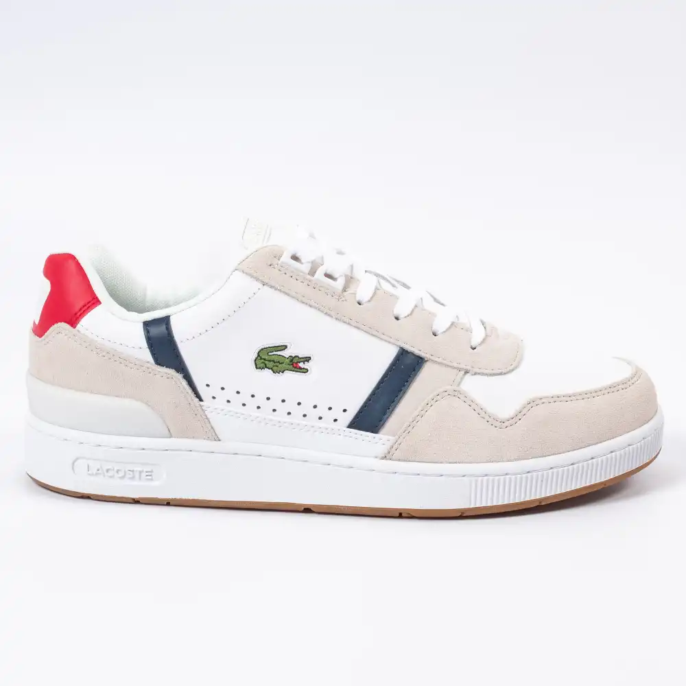 Basket de ville basse homme Lacoste Logo lth Blanc - ZESHOES