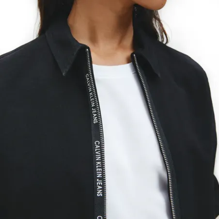 Veste femme Calvin Klein Noir style zip