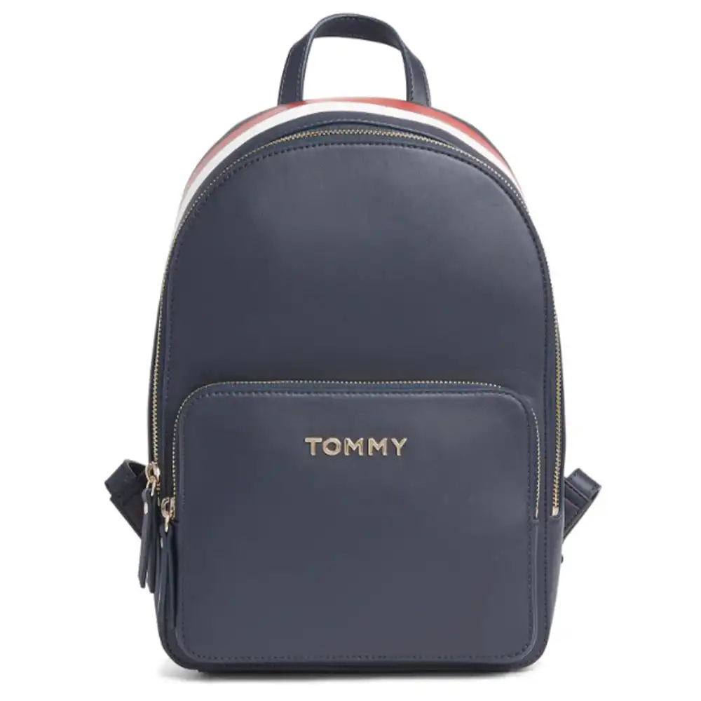 Sac à dos femme Tommy Jeans Style corporate Bleu - ZESHOES