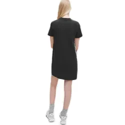 Robe femme Calvin Klein Galon orne du logo Noir - ZESHOES