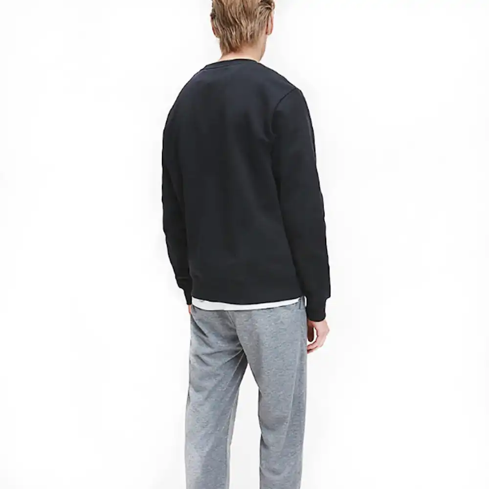Pull homme Calvin Klein Big logo Noir - ZESHOES