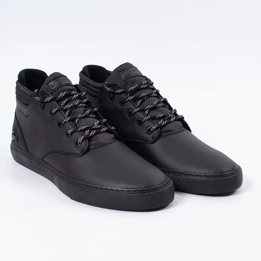 Basket de ville montante homme Lacoste Esparre Chukka Noir - ZESHOES