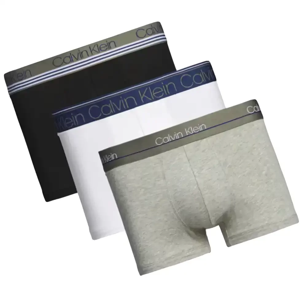 Pack x3 front logo Calvin Klein - 2