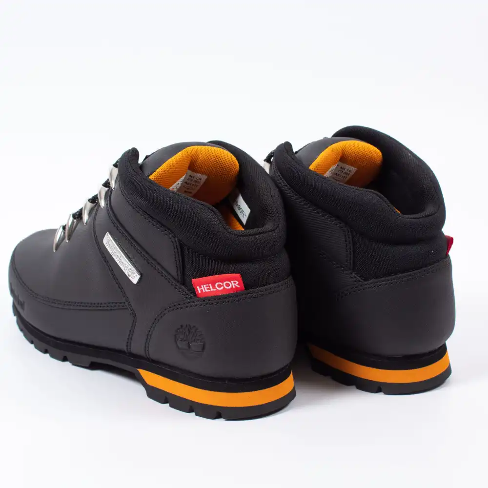 Bottine homme Timberland Euro sprint mid hiker Noir - ZESHOES Bottine homme Timberland Euro sprint mid hiker Noir - ZESHOES