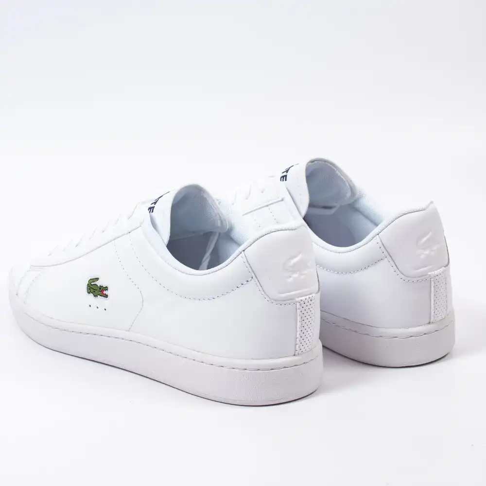 Basket de ville basse homme Lacoste Carnaby evo Blanc - ZESHOES