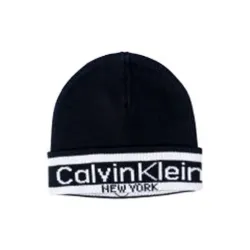 Bonnet homme Calvin Klein New york logo Noir - ZESHOES