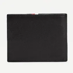 Portefeuille homme Tommy Jeans Flag logo Noir - ZESHOES