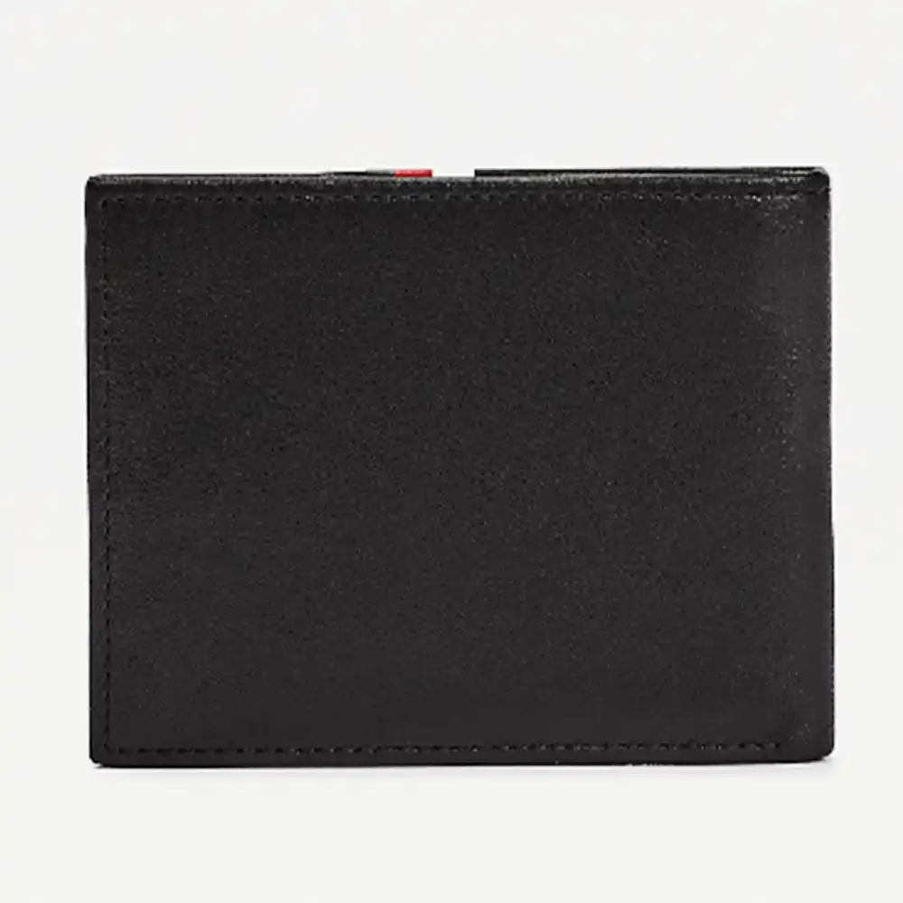 Portefeuille homme Tommy Jeans Flag logo Noir - ZESHOES