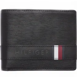 Portefeuille homme Tommy Jeans Textured mini cc Noir - ZESHOES