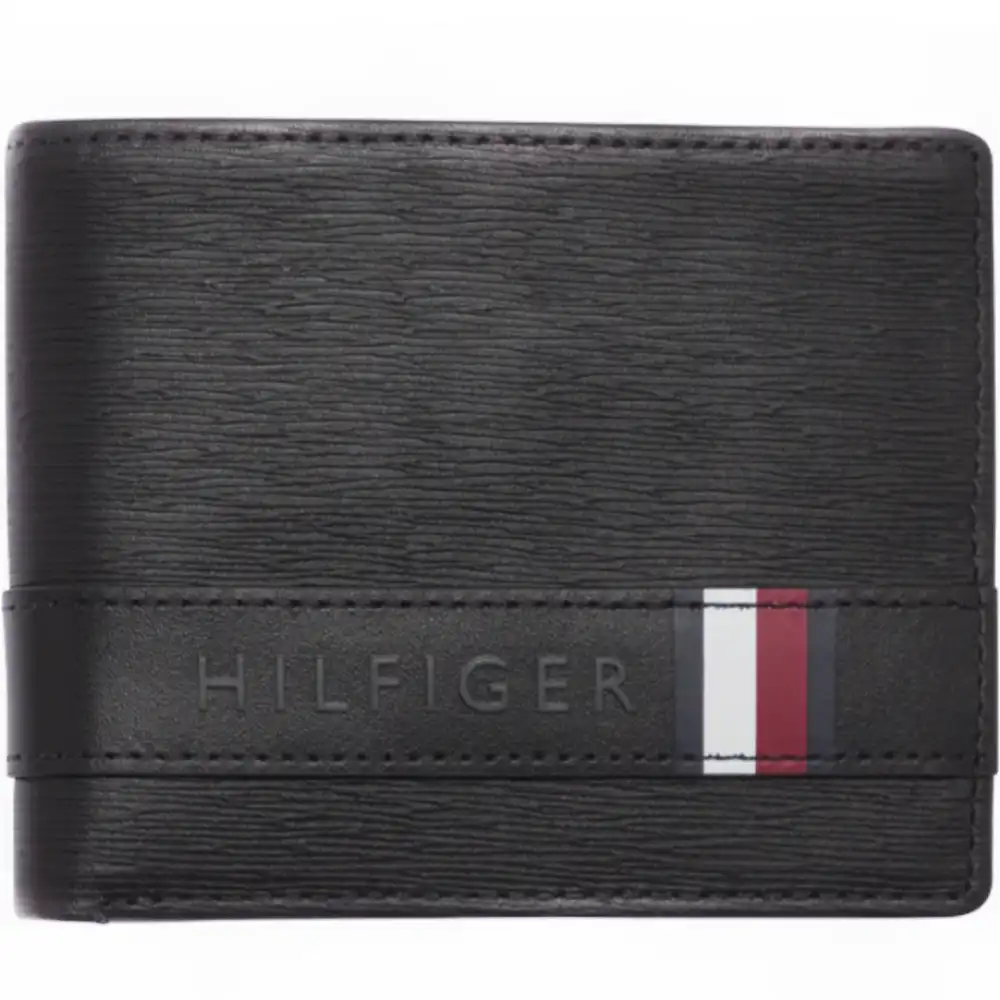 Portefeuille homme Tommy Jeans Textured mini cc Noir - ZESHOES