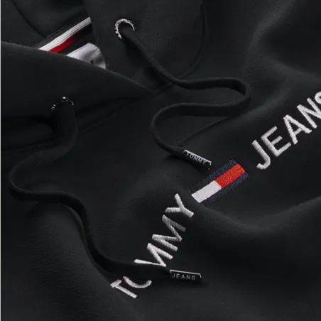 Produits victimes de leur succès Tommy Jeans Noir Linear logo