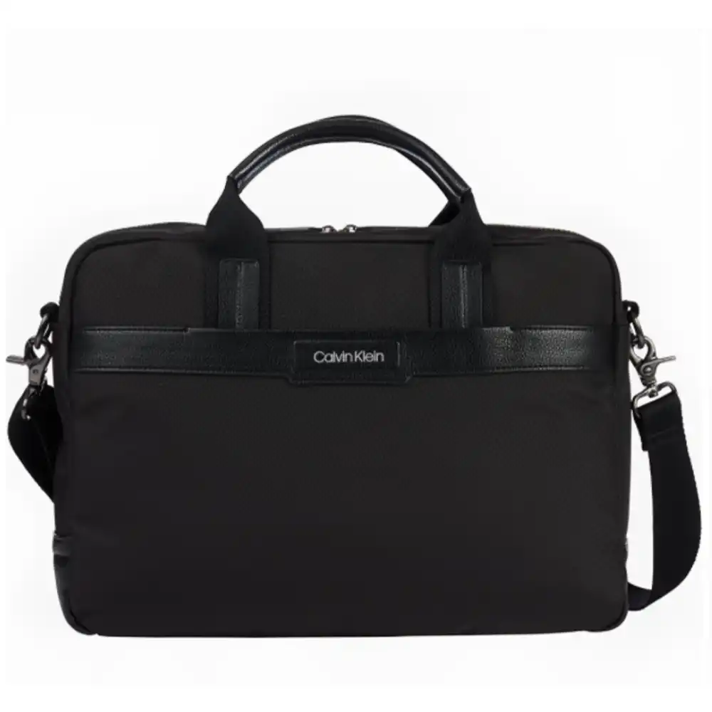 Sacoche homme Calvin Klein Laptop Noir - ZESHOES