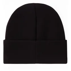 Bonnet homme Calvin Klein Beanie double logo Noir - ZESHOES