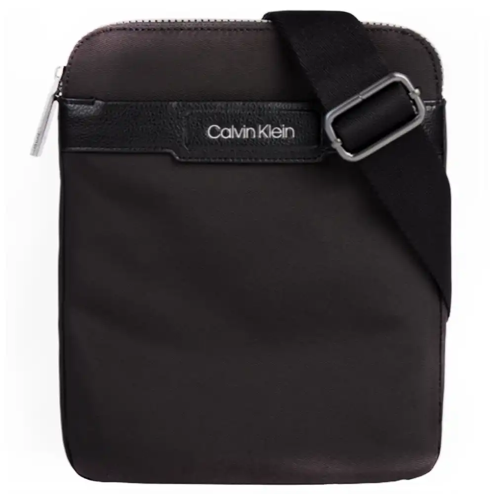 Pochette homme Calvin Klein Flat pack Noir - ZESHOES