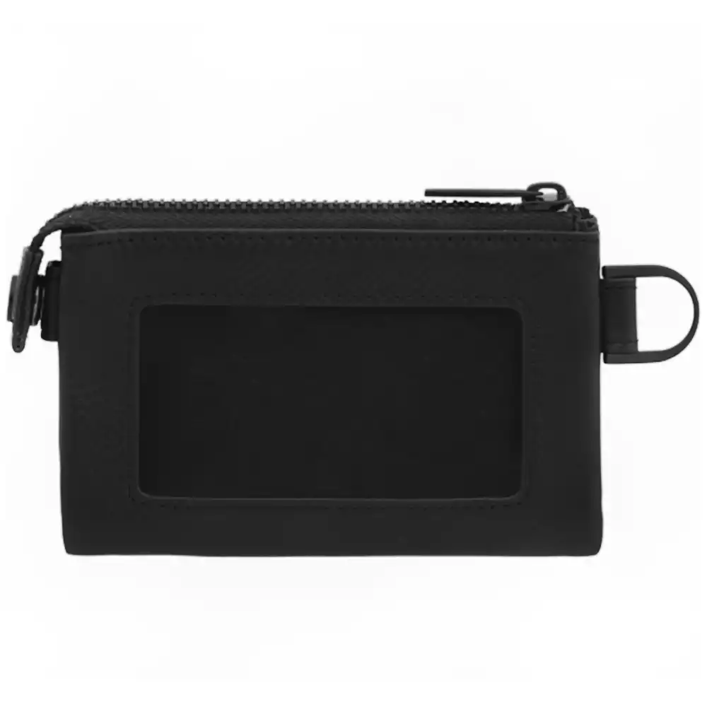 Portefeuille homme Calvin Klein Mono blend zipped pouch Noir - ZESHOES