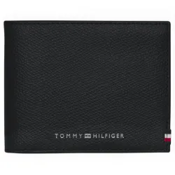 Portefeuille homme Tommy Jeans Business mini cc wallet Noir - ZESHOES