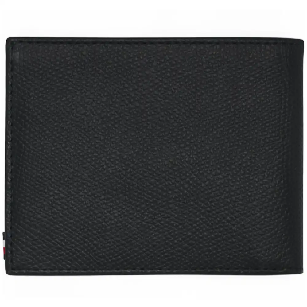 Portefeuille homme Tommy Jeans Business mini cc wallet Noir - ZESHOES