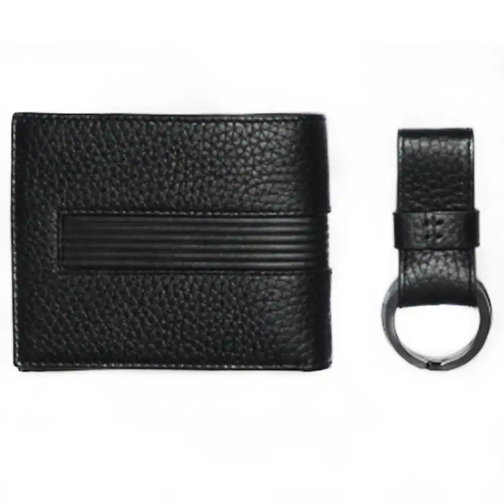 Portefeuille homme Tommy Jeans Downtown mini cc wallet & keyfob Noir - ZESHOES Portefeuille homme Tommy Jeans Downtown mini cc wallet & keyfob Noir - ZESHOES