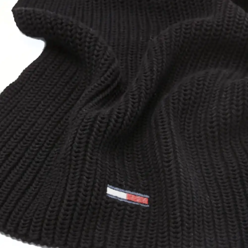 Bonnet homme Tommy Jeans Pack basic scarf & beanie gp Noir - ZESHOES