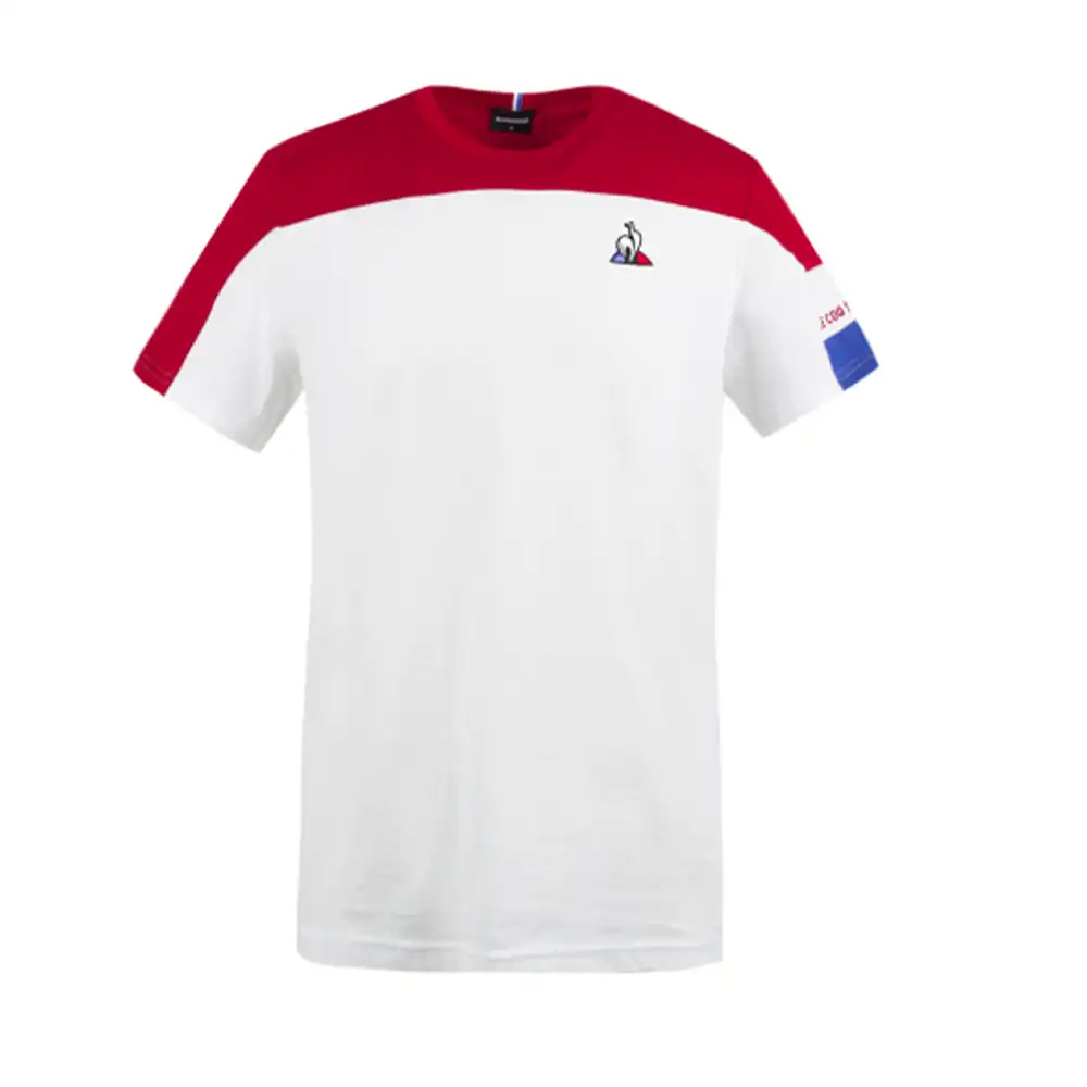 T shirt manche courte homme Le Coq Sportif Tricolore Multicolor - ZESHOES