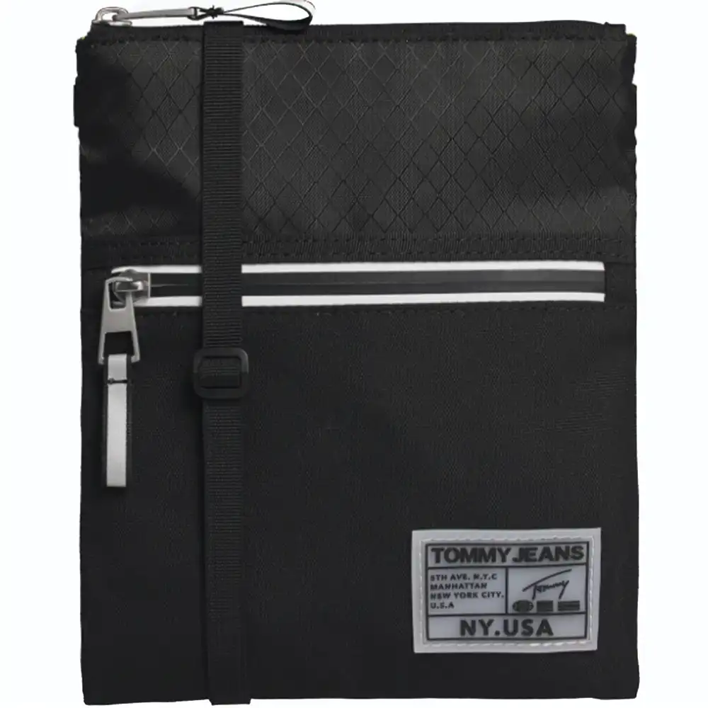 Sac a bandouliere homme Tommy Jeans College Noir - ZESHOES