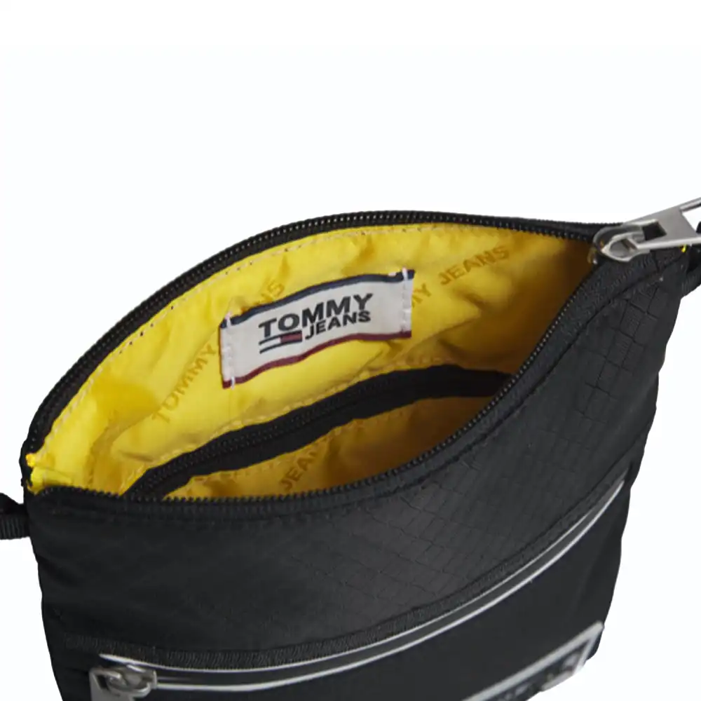Sac a bandouliere homme Tommy Jeans College Noir - ZESHOES Sac a bandouliere homme Tommy Jeans College Noir - ZESHOES