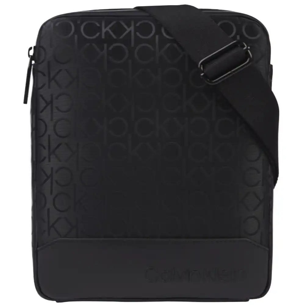 Pochette homme Calvin Klein Flat pack Noir - ZESHOES