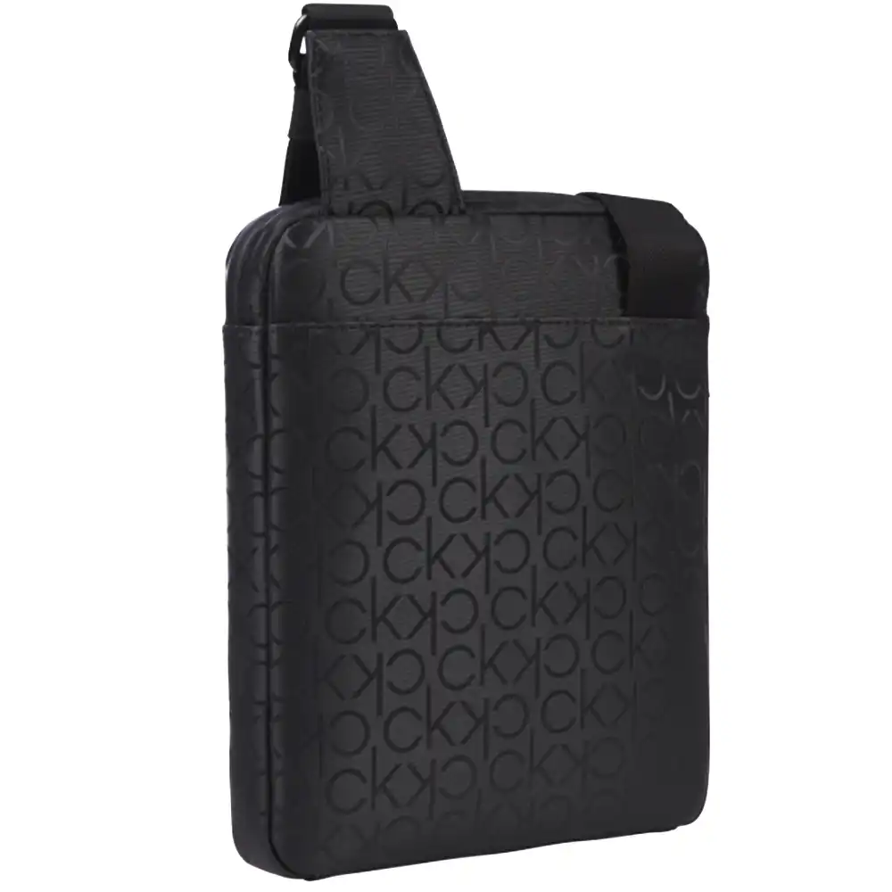 Pochette homme Calvin Klein Flat pack Noir - ZESHOES Pochette homme Calvin Klein Flat pack Noir - ZESHOES