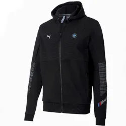Veste de survêtement homme Puma Molletonné bmw Noir - ZESHOES Veste de survêtement homme Puma Molletonné bmw Noir - ZESHOES